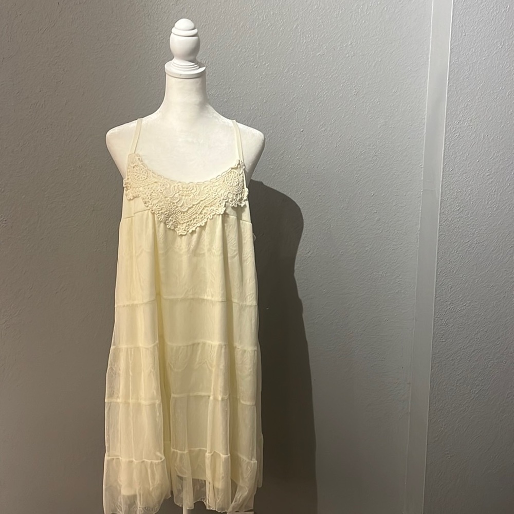 Embroidered Lace Dress